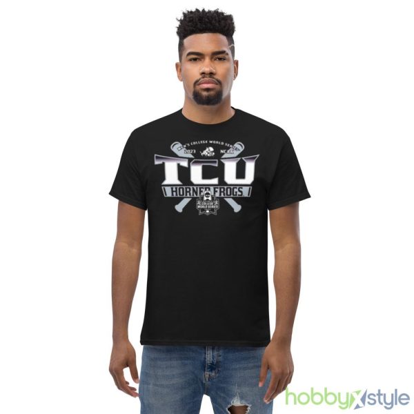 TCU Horned Frogs Baseball 2023 NCAA Men’s College World Series shirt - Men’s Classic Tee Gildan 5000