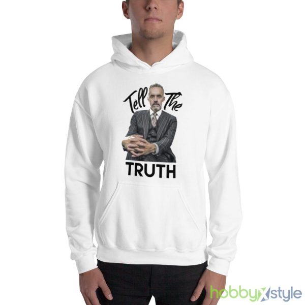 Tell The Truth Jordan Peterson shirt - 18500 Unisex Heavy Blend Hooded Sweatshirt