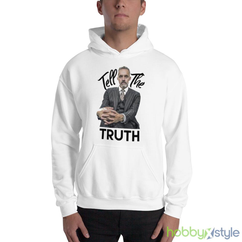 Tell The Truth Jordan Peterson shirt - 18500 Unisex Heavy Blend Hooded Sweatshirt