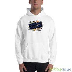 Terrific soccer vector illustrated comic book style phrase on abstract Shirt - 18500 Unisex Heavy Blend Hooded Sweatshirt