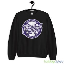 Texas Christian University Baseball 2023 College World Series Bound Frogball shirt - 18000 Unisex Heavy Blend Crewneck Sweatshirt