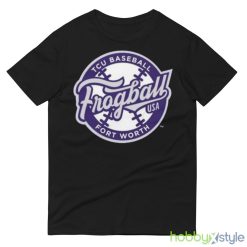 Texas Christian University Baseball 2023 College World Series Bound Frogball shirt - 980 Lightweight Fashion Short Sleeve T-Shirt
