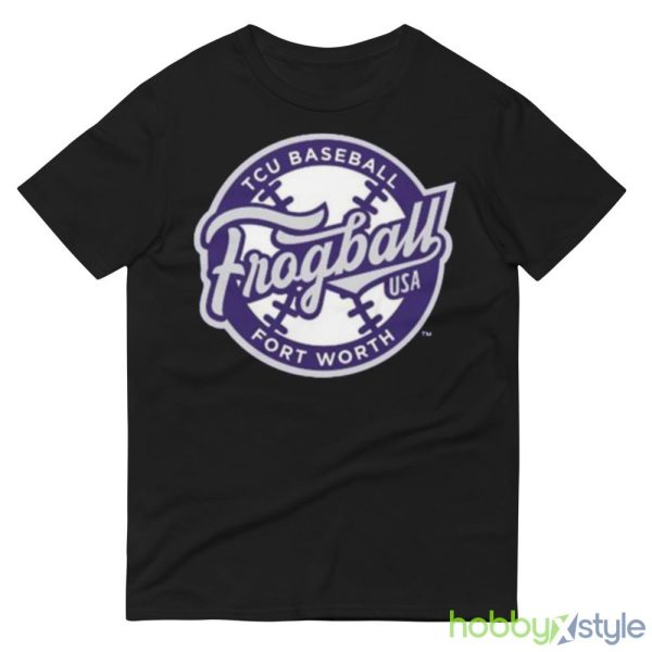 Texas Christian University Baseball 2023 College World Series Bound Frogball shirt - 980 Lightweight Fashion Short Sleeve T-Shirt