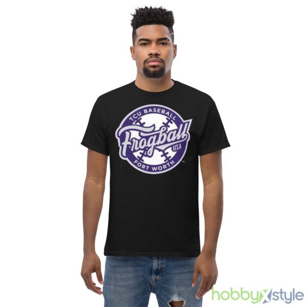 Texas Christian University Baseball 2023 College World Series Bound Frogball shirt - Men’s Classic Tee Gildan 5000