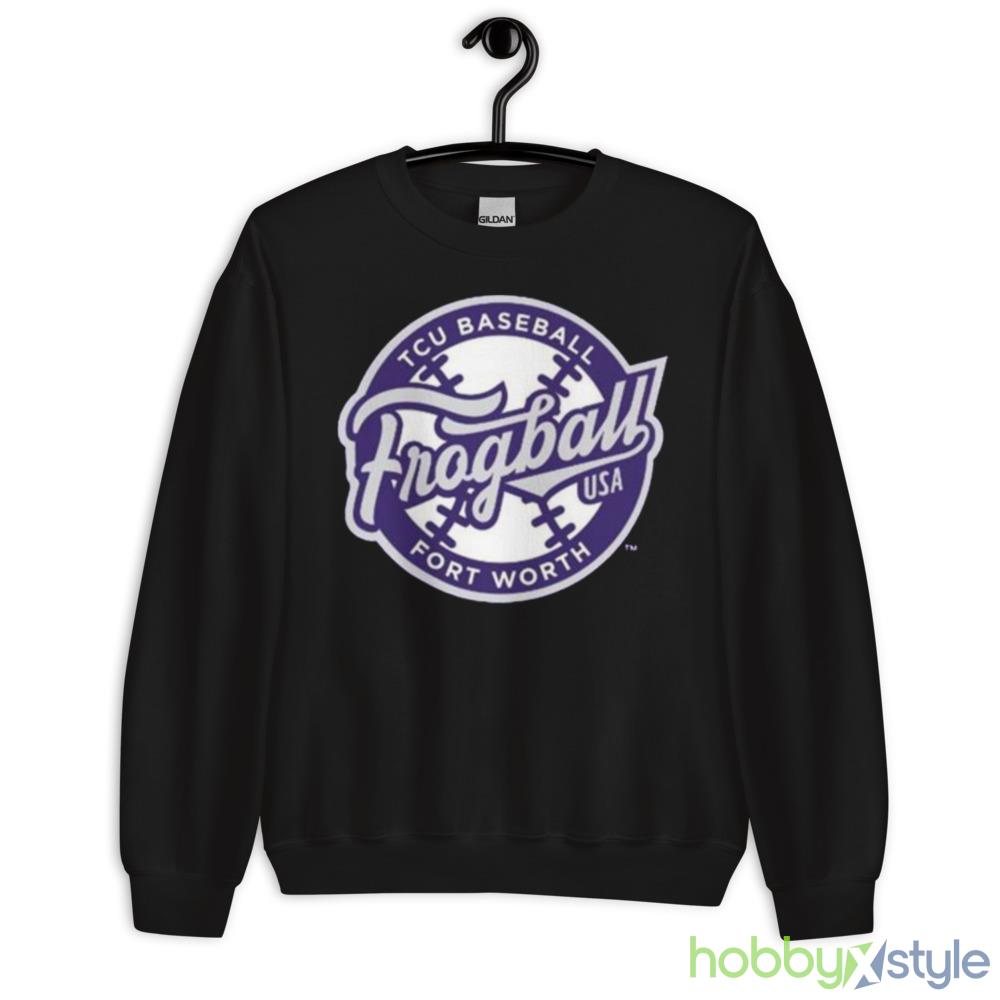Texas Christian University Baseball 2023 College World Series Bound Frogball shirt - 18000 Unisex Heavy Blend Crewneck Sweatshirt
