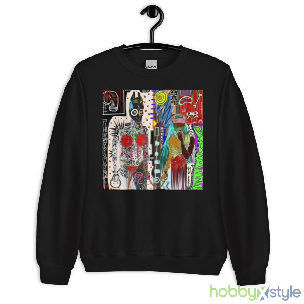 The Money Store Trash Death Grips shirt - 18000 Unisex Heavy Blend Crewneck Sweatshirt