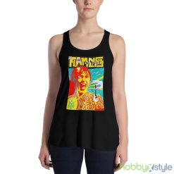 The W.A.N.D The Flaming Lips shirt - 8800 Women's Flowy Racerback Tank