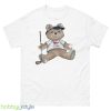 Toddler 2023 US Open Tiny Turnip White Girl Teddy T Shirt - 500 Men’s Classic Tee Gildan