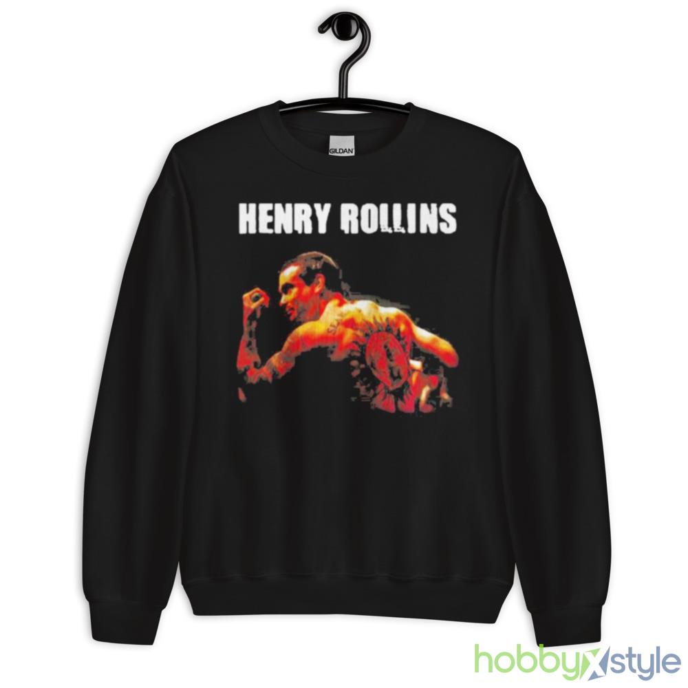 Vintage Henry Punk Rock Henry Rollins Shirt - 18000 Unisex Heavy Blend Crewneck Sweatshirt