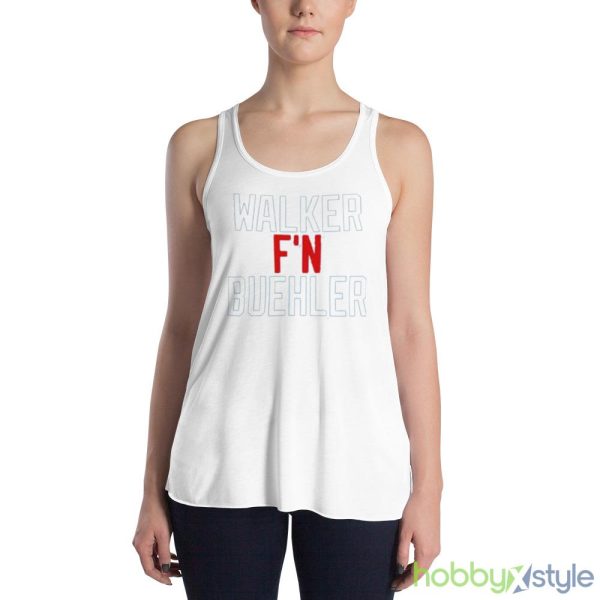 walker F’n Buehler Shirt - 8800 Women's Flowy Racerback Tank
