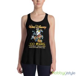 Walt Diney 100 Years 1923 2023 Where Dreams Come True Shirt - 8800 Women's Flowy Racerback Tank