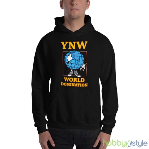World Domination Shirt Ynw Melly Shirt - 18500 Unisex Heavy Blend Hooded Sweatshirt