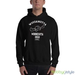 Wossamotta U Athletics Rocky And Bullwinkle shirt - 18500 Unisex Heavy Blend Hooded Sweatshirt
