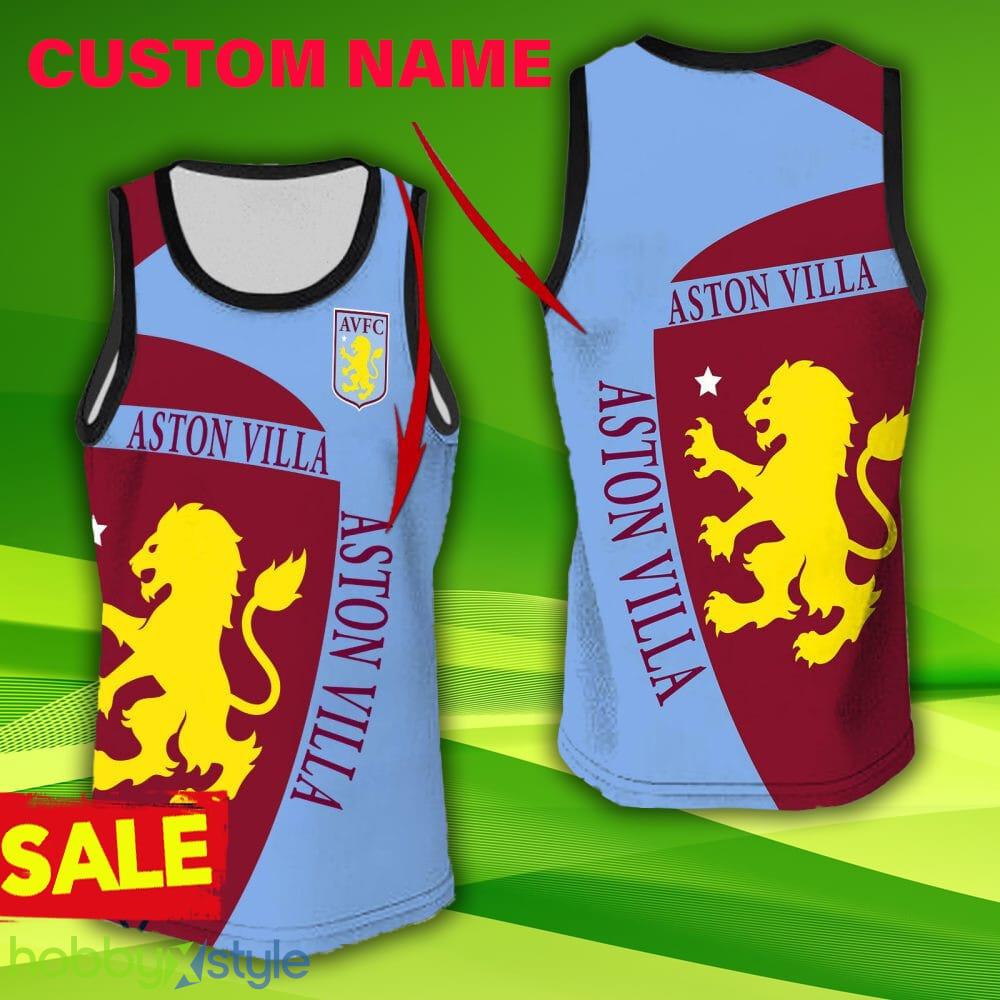 11 Hollow Premier League Custom Name Aston Villa F. 3D Jersey Tanktop Gift For Men And Women - 11 Hollow Premier League Custom Name Aston Villa F. 3D Jersey Tanktop Gift For Men And Women