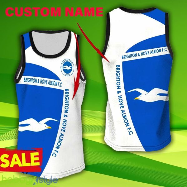 11 Hollow Premier League Custom Name Brighton & Hove Albion F. 3D Jersey Tanktop Gift For Men And Women - 11 Hollow Premier League Custom Name Brighton & Hove Albion F. 3D Jersey Tanktop Gift For Men And Women