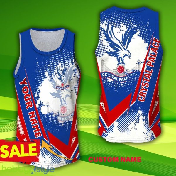 11 Hollow Premier League Custom Name Crystal Palace F.C 3D Jersey Tanktop Gift For Men And Women - 11 Hollow Premier League Custom Name Crystal Palace F.C 3D Jersey Tanktop Gift For Men And Women