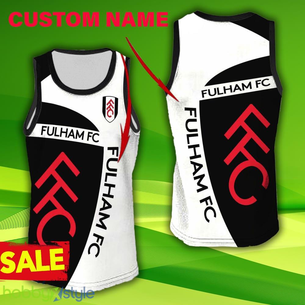 11 Hollow Premier League Custom Name Fulha 3D Jersey Tanktop Gift For Men And Women - 11 Hollow Premier League Custom Name Fulha 3D Jersey Tanktop Gift For Men And Women