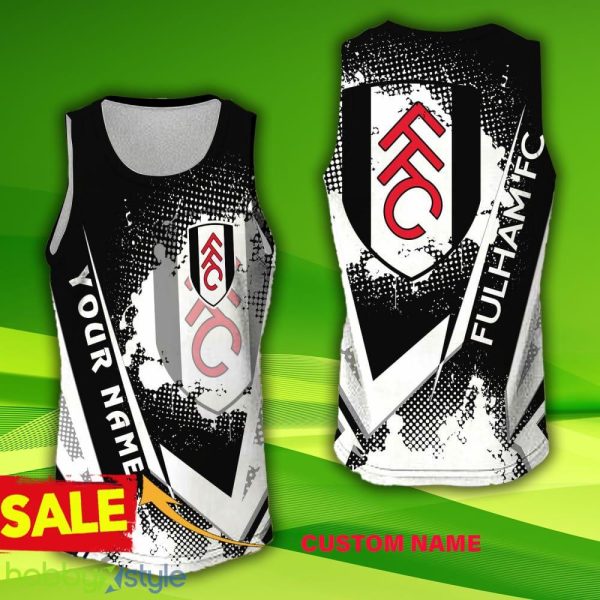 11 Hollow Premier League Custom Name Fulham 3D Jersey Tanktop Gift For Men And Women - 11 Hollow Premier League Custom Name Fulham 3D Jersey Tanktop Gift For Men And Women