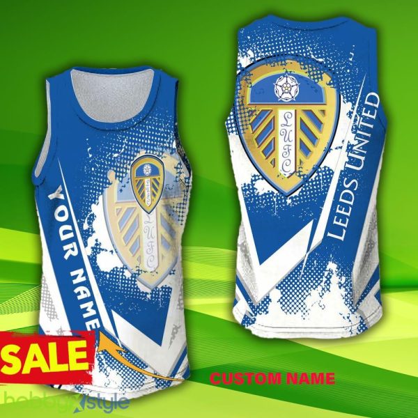 11 Hollow Premier League Custom Name Leeds United F.C 3D Jersey Tanktop Gift For Men And Women - 11 Hollow Premier League Custom Name Leeds United F.C 3D Jersey Tanktop Gift For Men And Women