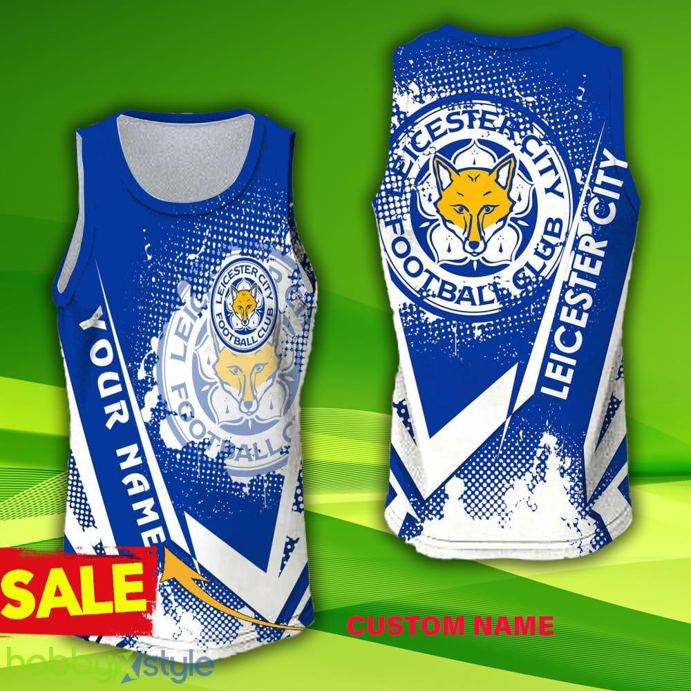 11 Hollow Premier League Custom Name Leicester City F.C 3D Jersey Tanktop Gift For Men And Women - 11 Hollow Premier League Custom Name Leicester City F.C 3D Jersey Tanktop Gift For Men And Women