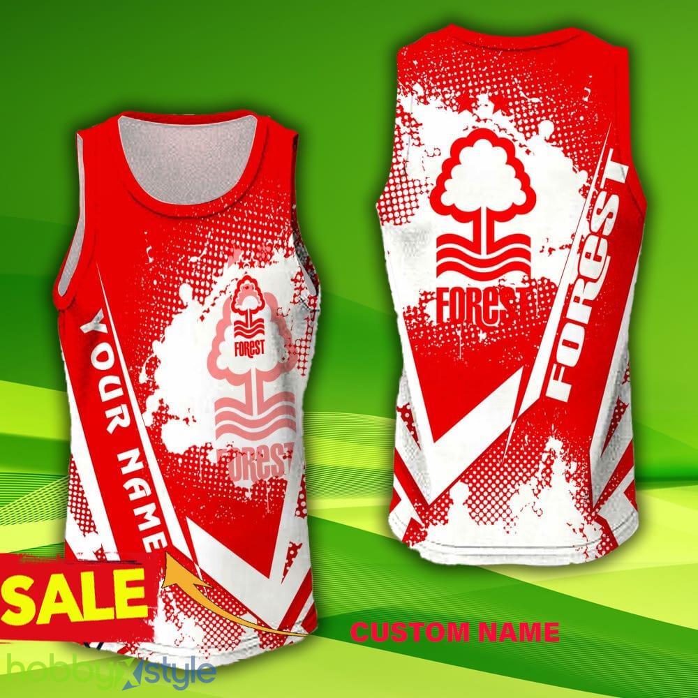 11 Hollow Premier League Custom Name Nottingham Forest F.C 3D Jersey Tanktop Gift For Men And Women - 11 Hollow Premier League Custom Name Nottingham Forest F.C 3D Jersey Tanktop Gift For Men And Women