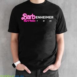 Barbenheimer Movie Design Barbie Oppenheimer shirt - Black Unisex T-Shirt