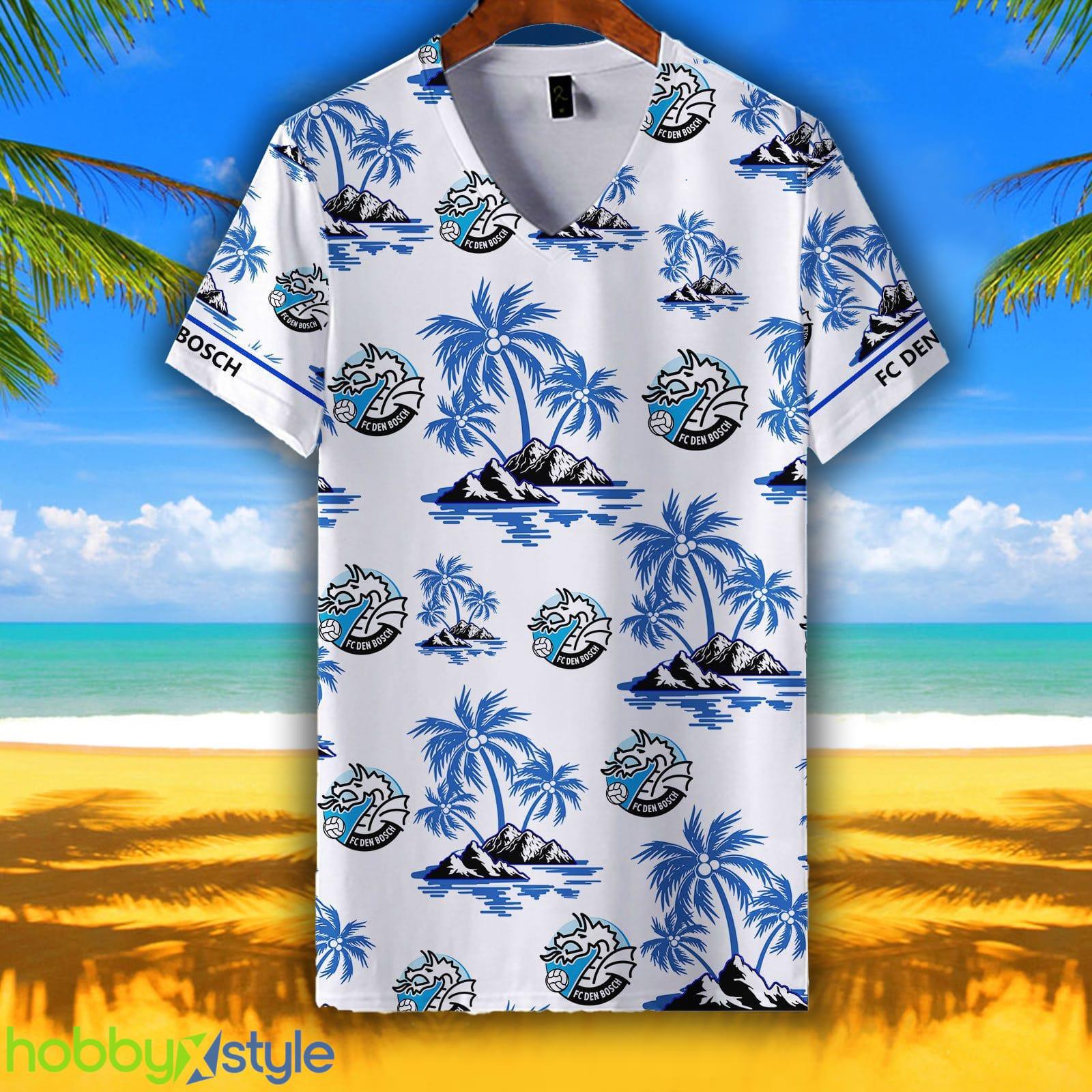 Big Logo Eredivisie FC Den Bosch Team Vneck 3D Tshirt For Fans - Big Logo Eredivisie FC Den Bosch Team Vneck 3D Tshirt For Fans