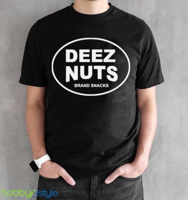 Brand Roasted Peanuts Deez Nuts shirt - Black Unisex T-Shirt