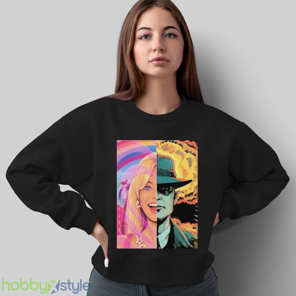 christopher Nolan 18 Days Until The Battle Barbie X Oppenheimer Barbenheimer Home Decor Poster Shirt - Sweatshirt