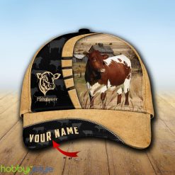 Custom Name Pinzgauer Cattle Farmhouse Field Cap Hat Model For Men And Women Gift - Unijames Custom Name Pinzgauer Cattle Farmhouse Field Cap TT26_1