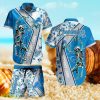 Detroit Lions NFL Hawaiian Shirt And Short Sekeleton Design Hot Trending Short Styles For Men Women Product Photo 1