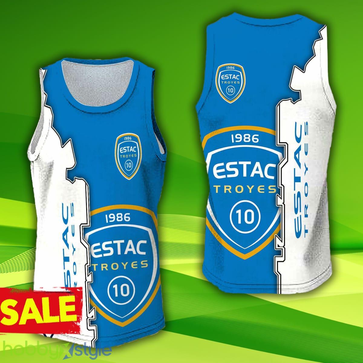 ESTAC Troye 3D Jersey Tanktop 11 Hollow Ligue 1 Gift For Men And Women - ESTAC Troye 3D Jersey Tanktop 11 Hollow Ligue 1 Gift For Men And Women
