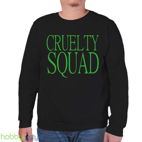 Green Cruelty Squad shirt Product Photo 6
