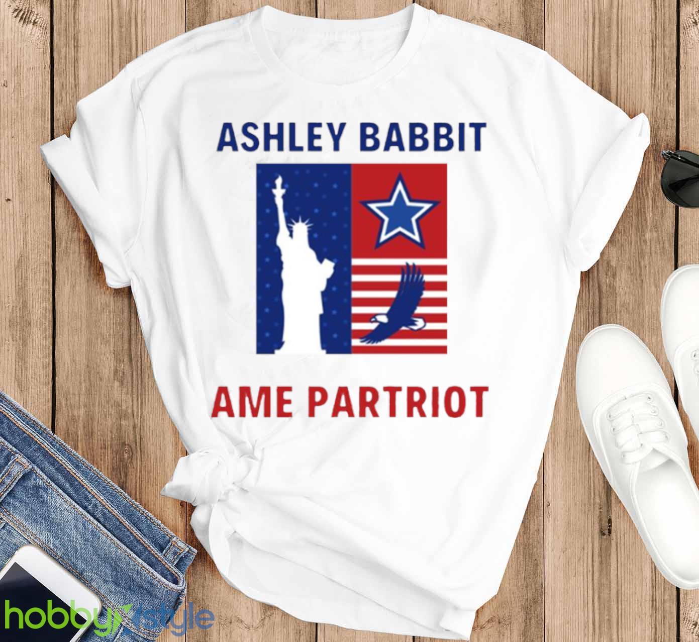 Icons American Patriot Ashley Babbitt shirt - T-SHIRT FLAT Icons American Patriot Ashley Babbitt shirt - T-SHIRT FLAT
