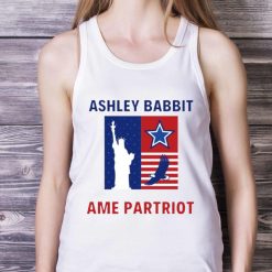 Icons American Patriot Ashley Babbitt shirt - White Ladies Tank Top