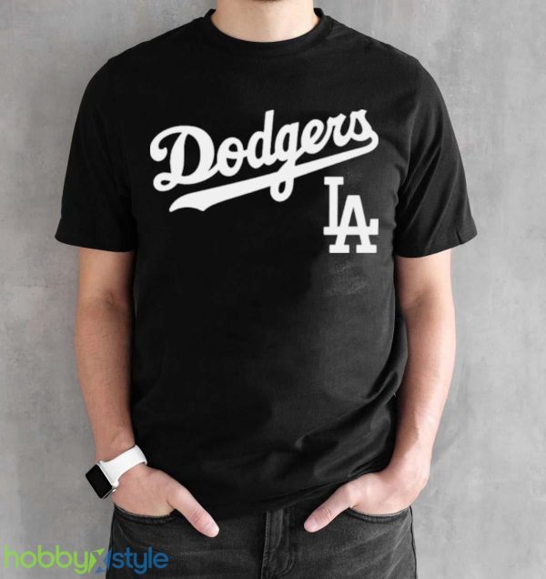 los Angeles Dodgers Fanatics Branded Team Lockup Shirt Product Photo 2
