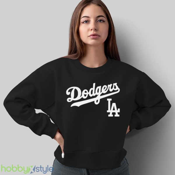 los Angeles Dodgers Fanatics Branded Team Lockup Shirt Product Photo 5