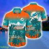 Miami Dolphins NFL Summer Hawaiian Shirt Tropical Pattern Graphic For Sports Enthusiast Product Photo 1