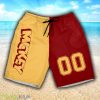 mickey Rugby red 3D Shorts Sports Custom Number And Name For Mens Gift Disney Fans - mickey Rugby red 3D Shorts Sports Custom Number And Name For Mens Gift Disney Fans