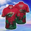 Minnesota Wild NHL Flower Hawaiian Shirt Great Gift For Men Women Fans Product Photo 1