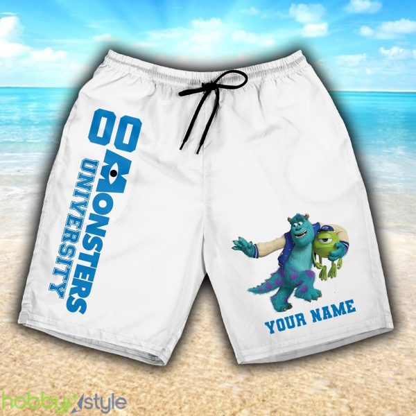 Monsters Inc Best Friend 3D Shorts Sports Custom Number And Name For Mens Gift Disney Fans - Monsters Inc Best Friend 3D Shorts Sports Custom Number And Name For Mens Gift Disney Fans