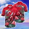 New Jersey Devils NHL Flower Hawaiian Shirt Unique Gift For Men Women Fans Product Photo 2