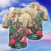 New Orleans Saints NFL Flower Hawaiian Shirt Unique Gift For Men Women Fans Product Photo 1