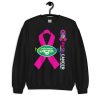 new York Jets NFL Crush Cancer shirt - 18000 Unisex Heavy Blend Crewneck Sweatshirt
