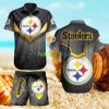 Pittsburgh Steelers NFL Football Hawaiian Shirt And Short, Trending Beach Shirt Short Style For Big Fans Product Photo 1