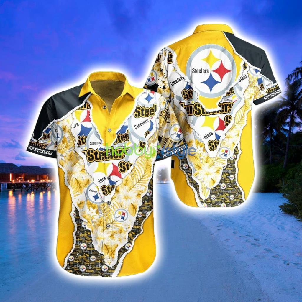 Pittsburgh Steelers NFL Hawaii Shirt Graphic Floral Pattern This Summer Meaningful Gifts For Fans Product Photo 1