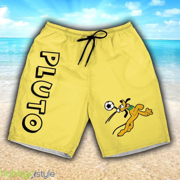 Pluto vs Mickey 3D Shorts Sports Beach Summer For Mens Gift Disney Fans - Pluto vs Mickey 3D Shorts Sports Beach Summer For Mens Gift Disney Fans
