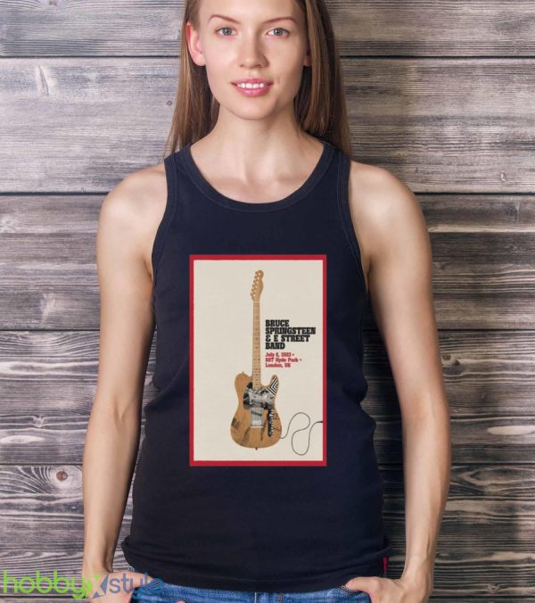 poster Bruce Springsteen & E Street Band London 2023 Shirt Product Photo 3