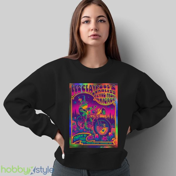 Poster Les Claypool’s Fearless Flying Frog Brigade 2023 Shirt Product Photo 5