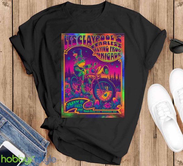 Poster Les Claypool’s Fearless Flying Frog Brigade 2023 Shirt Product Photo 1